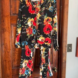 Baby Phat Floral Print Tracksuit